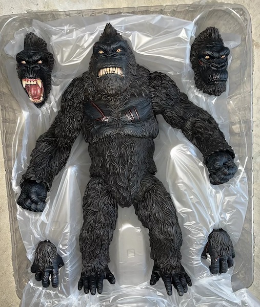 Mezco 18 In Ultimate King Kong Of Skull Island Figure open box. Click to sell or value one