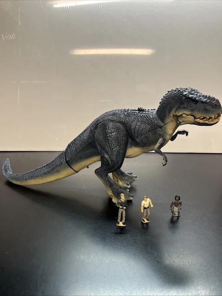 King Kong Roaring Bull V Rex Figure out of the box. Click to sell or value yours