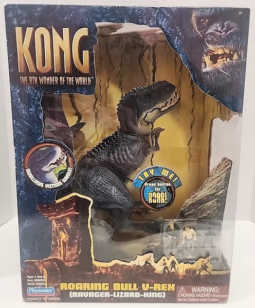 King Kong Roaring Bull V Rex Figure. Click to sell or value yours