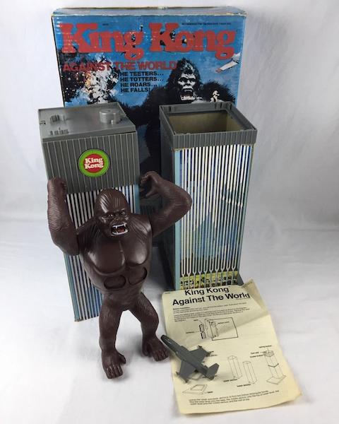 King Kong Against the World Mego Playset assembled. Click to sell or value one