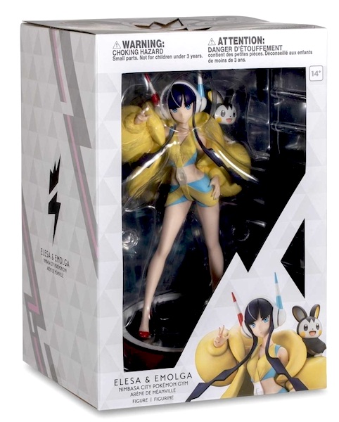 Pokémon Elesa and Emolga Figure. Click to have yours valued free