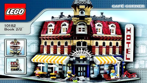 LEGO 10182 Advanced Models Cafe Corner (2007). Click for a free appraisal