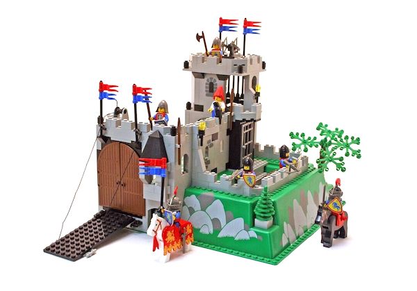 LEGO Castle King's Mountain Fortress out of the box. Click to have yours appraised FREE