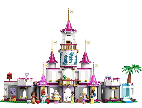 LEGO 43205 Disney Princess Ultimate Adventure Castle assembled. Click to value or sell one