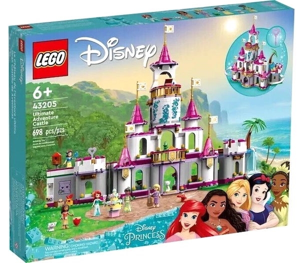 LEGO 43205 Disney Princess Ultimate Adventure Castle. Click to value or sell one