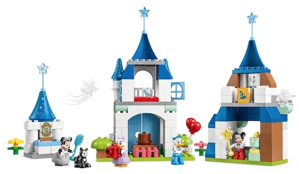LEGO Duplo 10998 Disney 100 3in1 Magical Castle assembled. Click to find out what yours is worth!