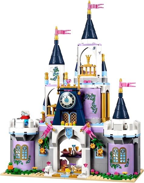 LEGO 41154 Cinderella's Dream Castle assembled. Click to value or sell yours
