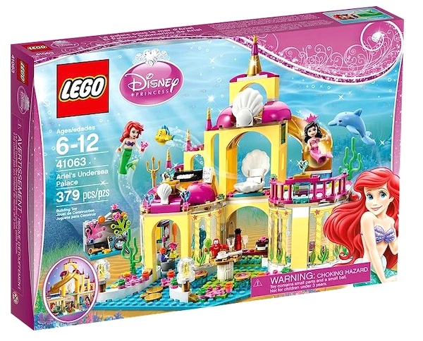 LEGO 41063 The Little Mermaid Ariel's Undersea Palace. Click to value yours