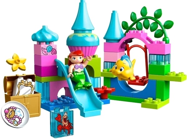 LEGO Duplo 10515 Disney Princess Ariel's Undersea Castle assembled. Click to get yours valued