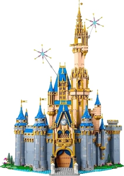 LEGO 43222 Disney 100 Disney Castle assembled. Click to sell or value yours
