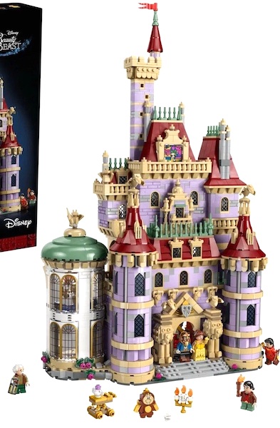 LEGO 43263 Beauty and the Beast Beauty and the Beast Castle assembled. Click to value yours, or get a cash price
