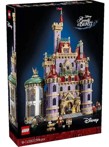 LEGO 43263 Beauty and the Beast Beauty and the Beast Castle. Click to value yours, or get a cash price