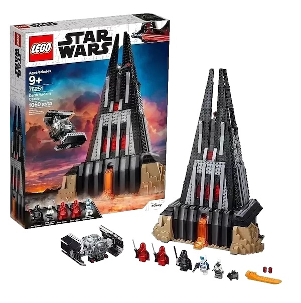 LEGO 75251 Darth Vader's Castle assembled. Click to value or sell one