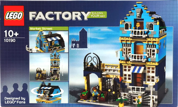 LEGO Factory 10190 Market Street. Click to have yours valued