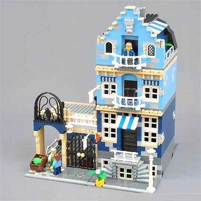 LEGO Factory 10190 Market Street out of the box. Click to have yours valued