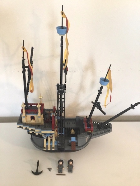 LEGO Harry Potter 4768 Goblet of Fire The Durmstrang Ship, no bonus minifigures in this version, assembled. Click to value or sell one