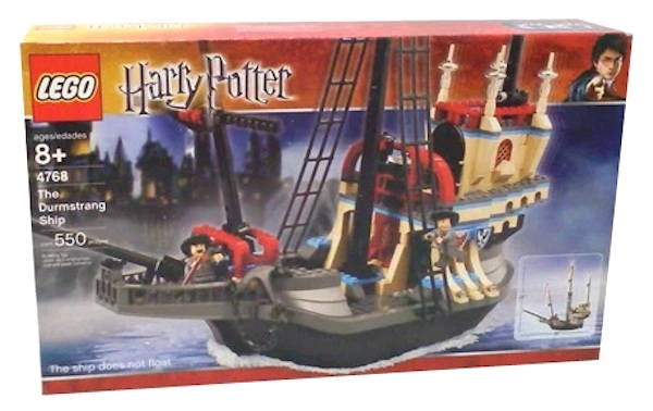 LEGO Harry Potter 4768 Goblet of Fire The Durmstrang Ship, no bonus minifigures in this version. Click to value or sell one