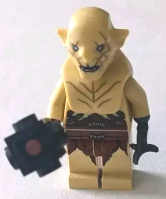 LEGO Hobbit Minifigures
Azog with wide open mouth