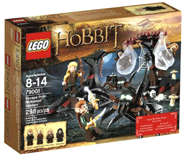 LEGO Hobbit Sets: Escape from Mirkwood Spiders
