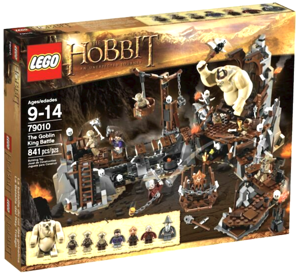 LEGO Hobbit Sets: The Goblin King Battle
