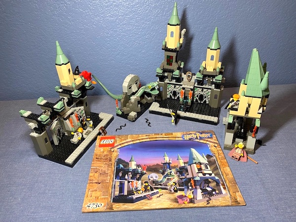 LEGO Harry Potter 4730 The Chamber of Secrets assembled. Click to value one or sell it