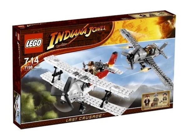 LEGO Indiana Jones 7198 Fighter Plane Attack. Click to value or sell one
