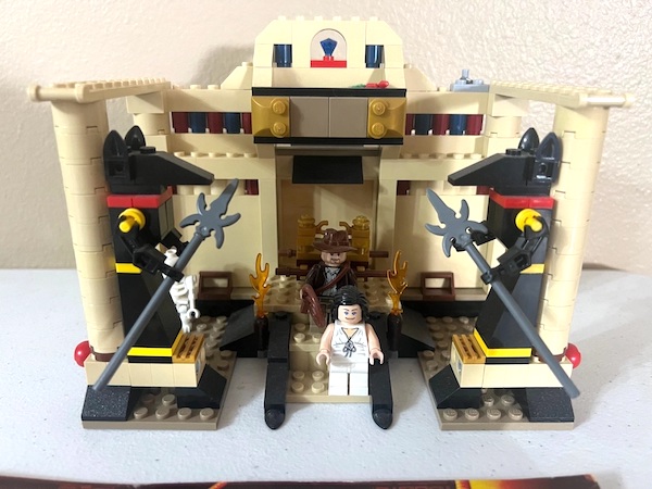 LEGO Indiana Jones 7621 Indiana Jones and the Lost Tomb assembled. Click to value or sell one