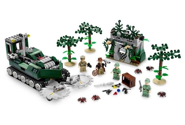LEGO Indiana Jones 7626 Jungle Cutter assembled. Click to value or sell one