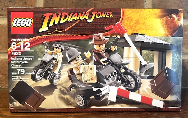 LEGO Indiana Jones 7620 Indiana Jones Motorcycle Chase. Click to get a free appraisal