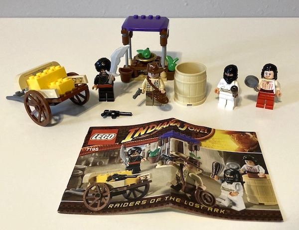 LEGO Indiana Jones 7195 Ambush In Cairo assembled. Click to value or sell one