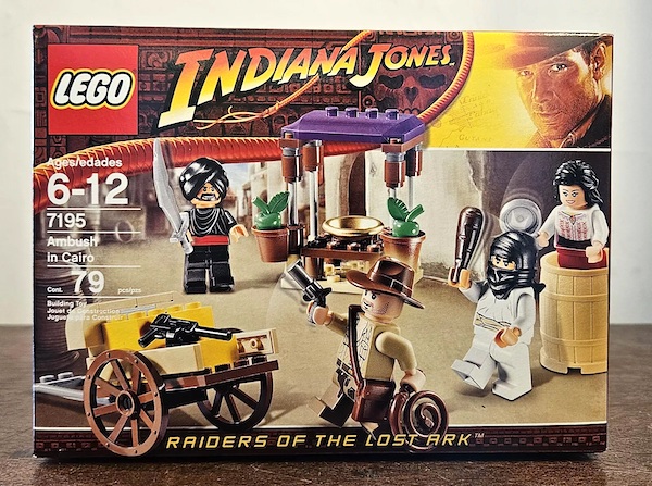 LEGO Indiana Jones 7195 Ambush In Cairo. Click to value or sell one