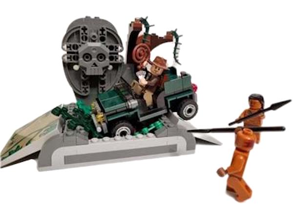 LEGO Indiana Jones San Diego Comic-Con 2008 Exclusive Indiana Jones BrickMaster Pack assembled. Click to value or sell yours