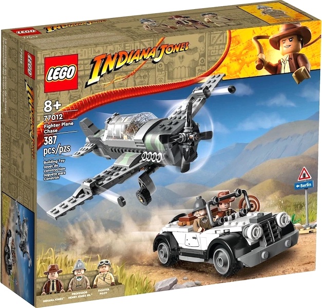LEGO Indiana Jones 77012 Fighter Plane Chase. Click to value your Indiana Jones LEGO sets