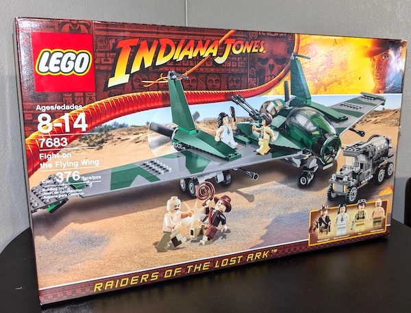 LEGO Indiana Jones 7683 Fight on the Flying Wing. Click to sell yours today