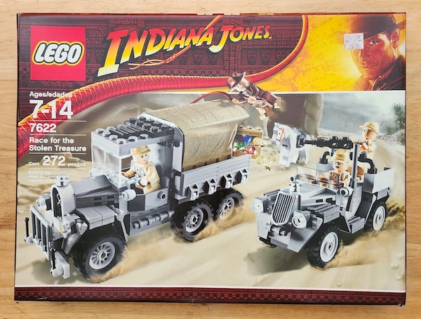 LEGO Indiana Jones 7622 Race For The Stolen Treasure. Click to value or sell yours