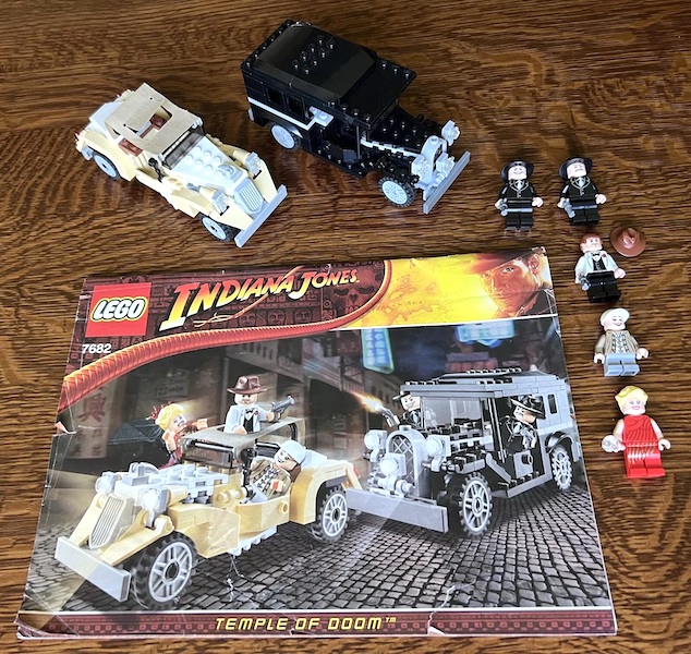 LEGO Indiana Jones 7682 Shanghai Chase assembled. Click to get a free appraisal or to sell for cash