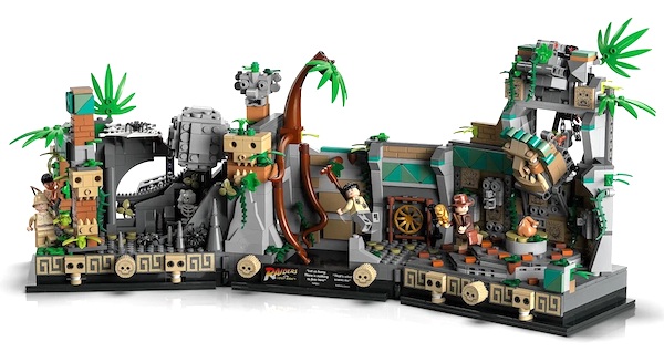 LEGO Indiana Jones 77015 Temple of the Golden Idol assembled. Click to value or sell one