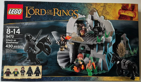 LEGO Lord of the Rings set: Attack on Weathertop