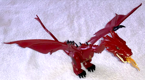 LEGO The Hobbit minifigures Smaug the Dragon from The Lonely Mountain set