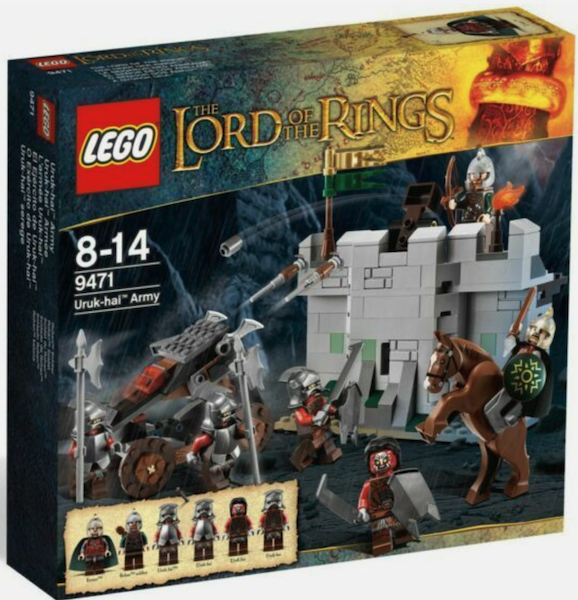 LEGO Lord of the Rings set Uruk-Hai Army