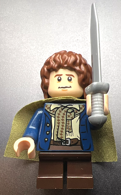 LEGO Lord of the Rings Minifigures
Pippin olive green cape