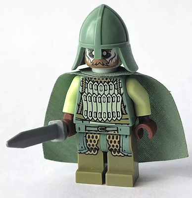 LEGO Lord of the Rings Minifigures Soldier of the Dead 2 from the Pirate Ship Ambush set