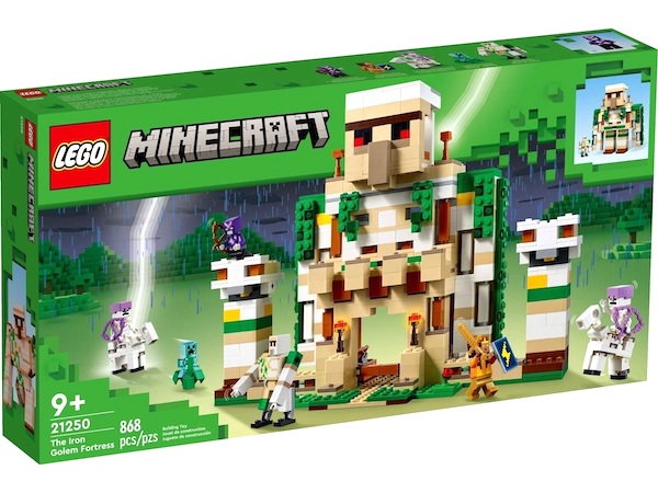 LEGO Minecraft 21250 The Iron Golem Fortress. Click to value one