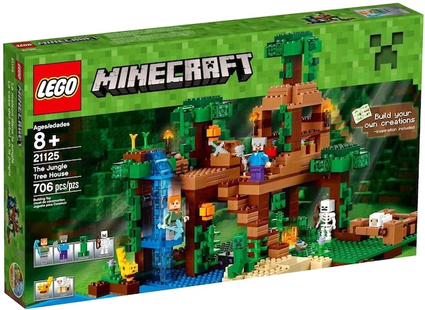 LEGO Minecraft 21125 The Jungle Tree House. Click to sell or value yours