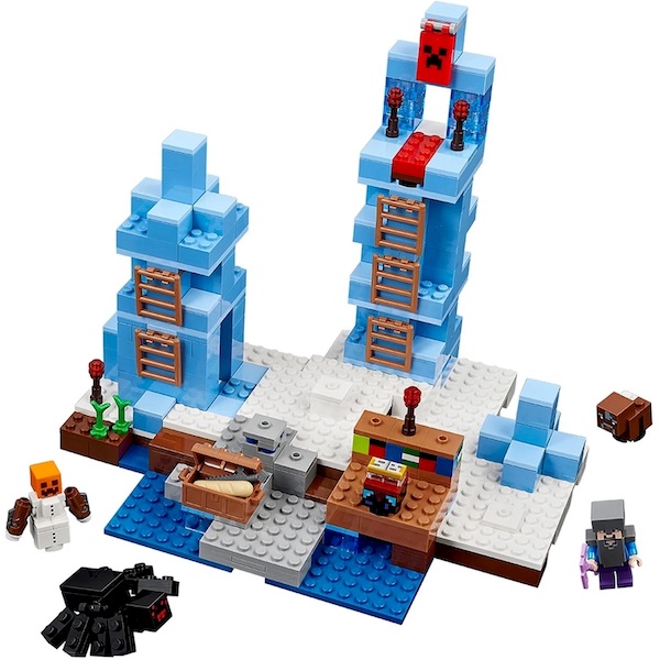 LEGO Minecraft 21131 The Ice Spikes assembled. Click to sell one today