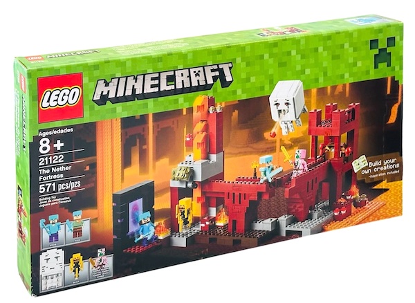 LEGO Minecraft 21122 The Nether Fortress. Click to value yours