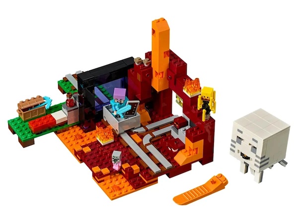 LEGO Minecraft 21143 The Nether Portal assembled. Click to value or sell yours