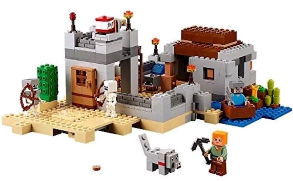 LEGO Minecraft 21121 The Desert Outpost assembled. Click to value or sell one