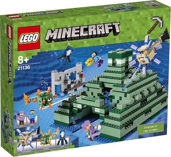 LEGO Minecraft 21136 The Ocean Monument. Click to value yours