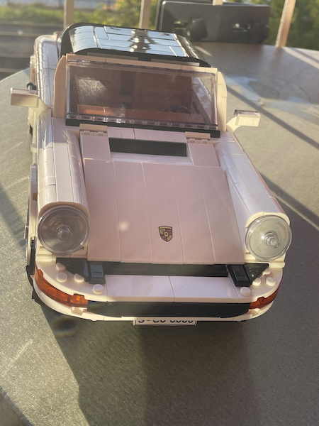 LEGO 911 front view on the balcony